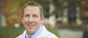 Radiation oncologist Jon Strasser, M.D., is co-author of the article in Nature Medicine. (Photo provided by ChristianaCare’) 