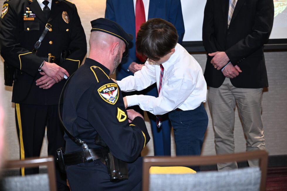 The Newark Police Department presented honors and awards Thursday. (All photos courtesy of the Newark Police Department)