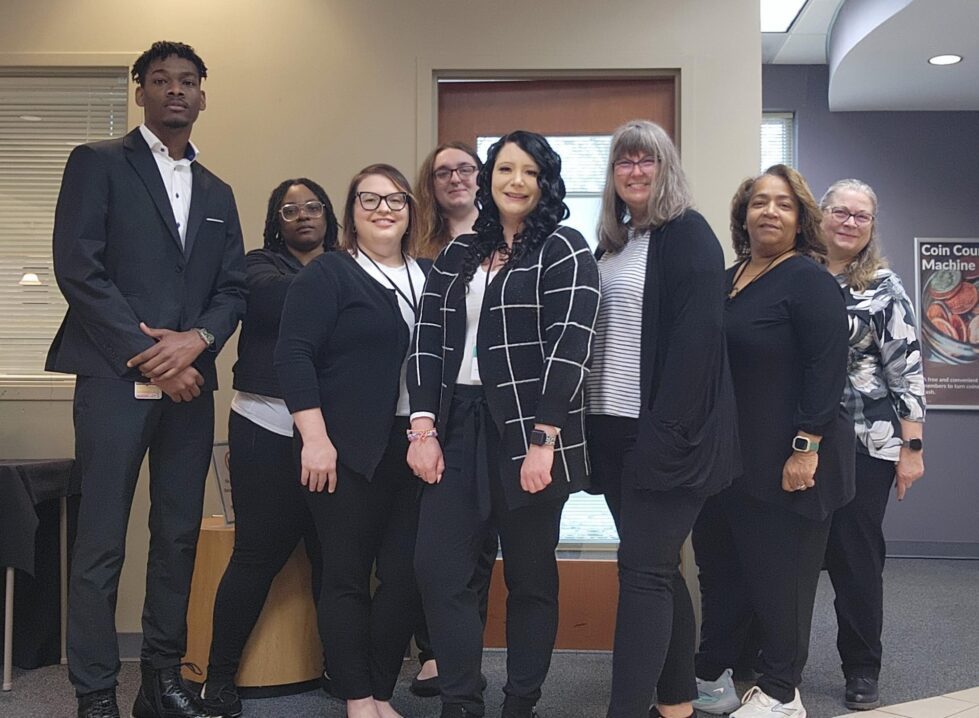 4-peat: Del-One Credit Union gets Top Workplace award once again for 2025 1 Del-One teammates from the Milford Branch. From left: Christopher Joshua Aristild, Cierra Adams, Veronica Ard, Deacon Primosch, Alexis Wyatt, Christina Warren, Lisa Brewer, and Shari Lord.