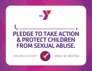 YMCA's initiative is focused on preventing and combatting child sexual abuse.