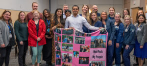 Hosted by ChristianaCare’s Center for WorkLife Wellbeing and Patient Experience, the Thank You Project program reconnects patients with caregivers to express their gratitude. (Photo provided by ChristianaCare)