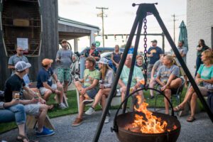 The festivities kick off Friday night with a pizza party and fireside conversation featuring Dogfish Head founder Sam Calagione. (Photo Courtesy of Priority Bicycles)