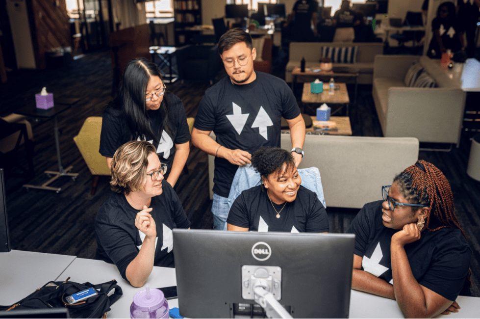 The partnership between Zip Code Wilmington and Goldey-Beacom College offers students coding credits. (Photo courtesy of Zip Code Wilmington)