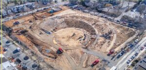 Rodney Reservoir Park set to open late summer 3 Drone photo of Rodney Reservoir Park from March, 2025. (Photo provided by Wilmington Parks & Recreation)