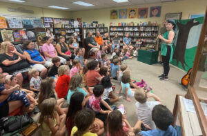The library's goal is to prevent the common issue of learning loss over the summer.