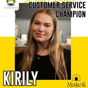 Kirily of Make & Mellow Named Downtown Wilmington’s December Customer Service Champion